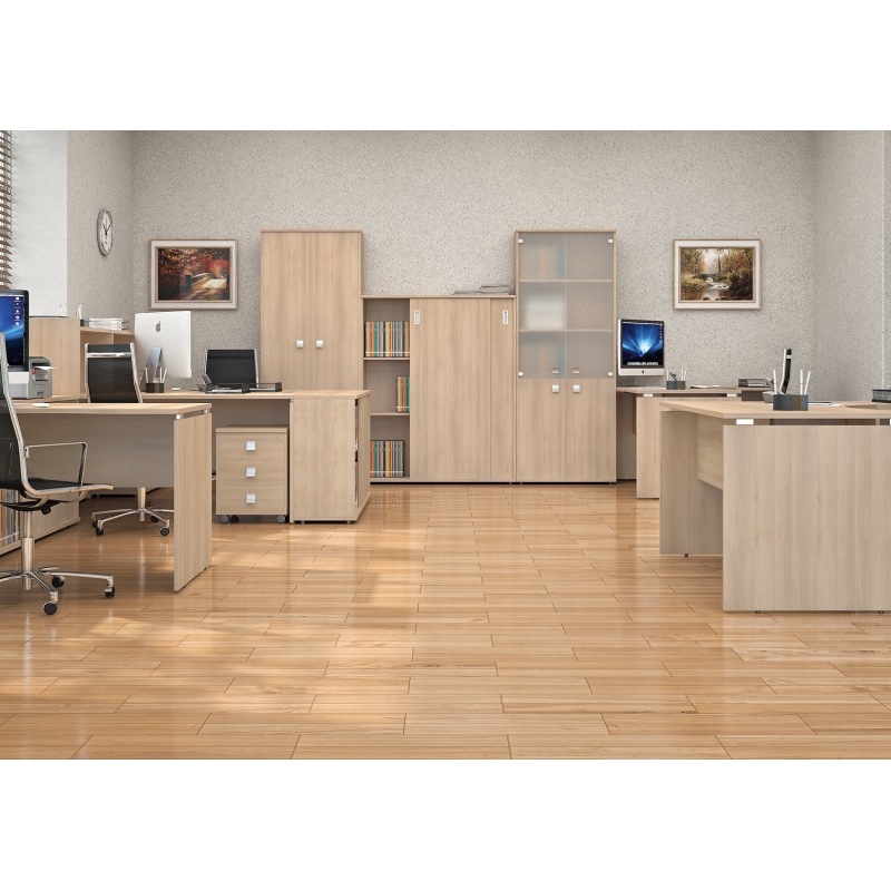 Мебель для персонала серия Style (Столы, тумбы, шкафы, ресепшн