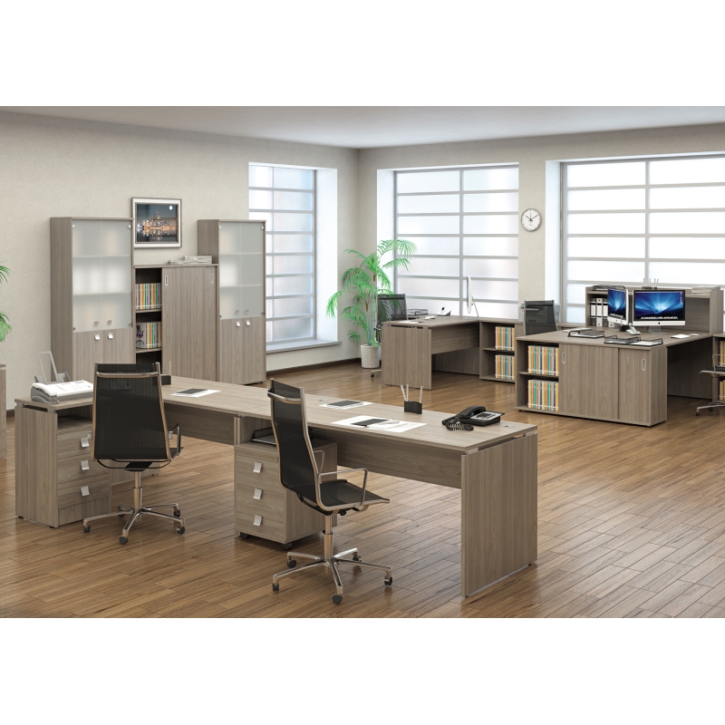 Мебель для персонала серия Style (Столы, тумбы, шкафы, ресепшн