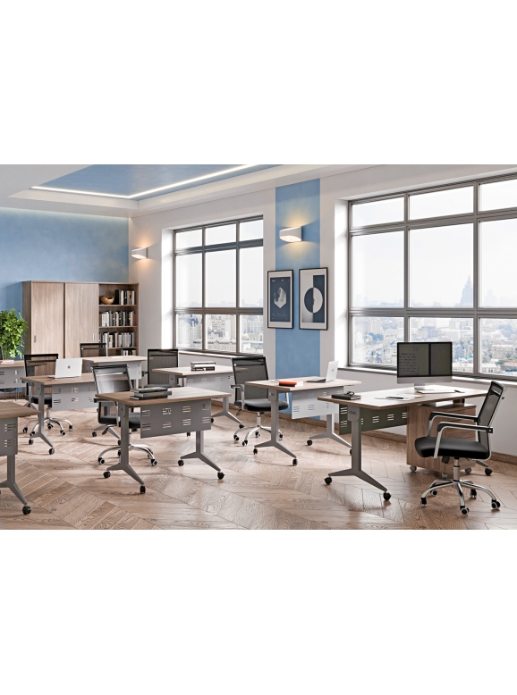 Мебель для персонала серия X-PULL (Складные столы металл