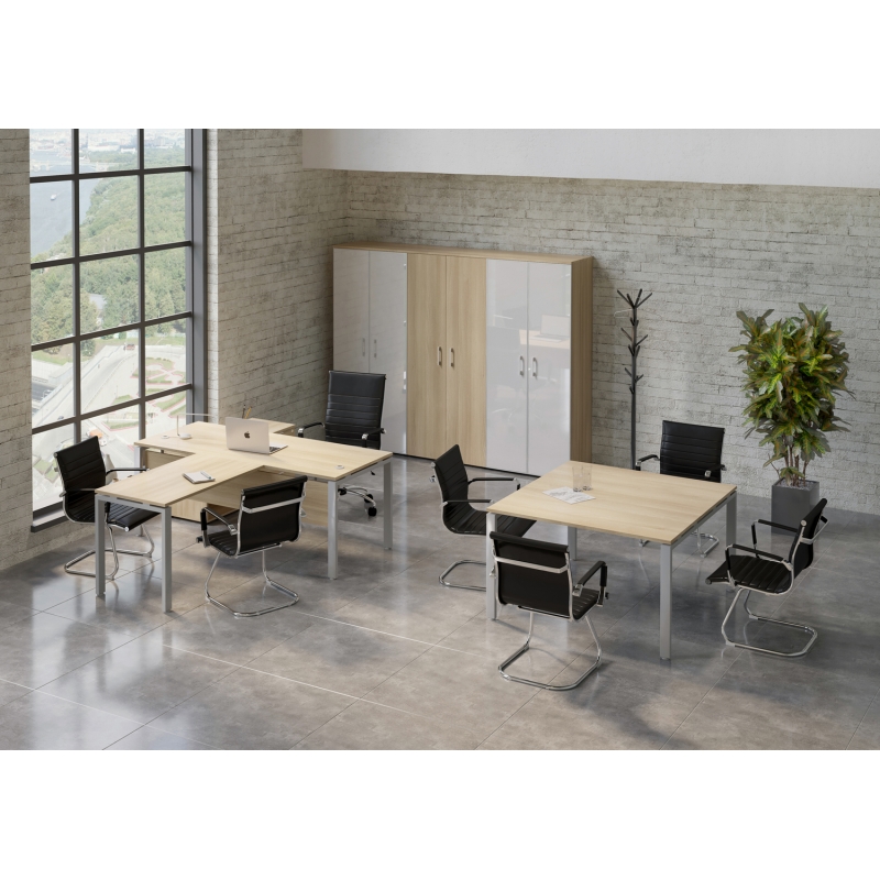 Кабинет руководителя METAL SYSTEM (Столы, тумбы)