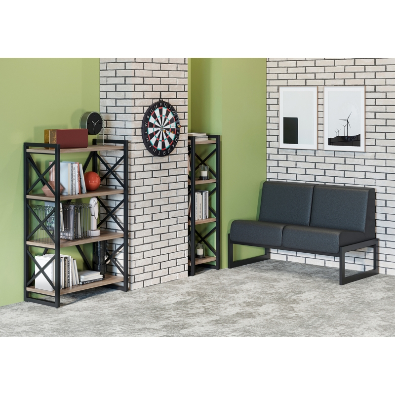 Мебель для персонала серия LOFT (Столы и стеллажи)