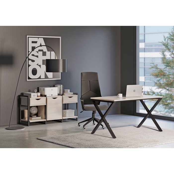 Мебель для персонала серия LOFT (Столы и стеллажи)