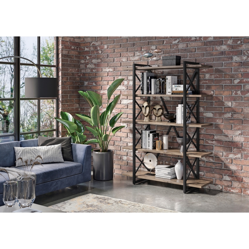 Мебель для персонала серия LOFT (Столы и стеллажи)