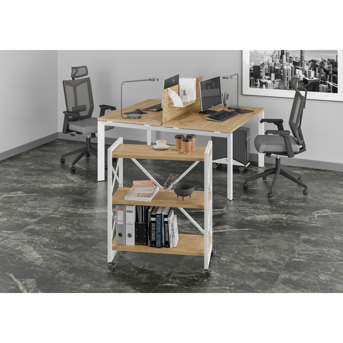 Мебель для персонала серия LOFT (Столы и стеллажи)