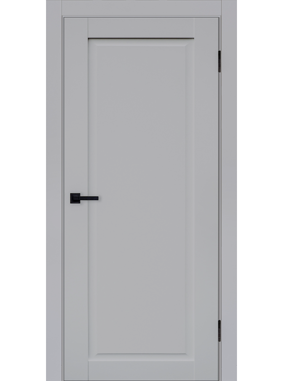 Дверь Classic 01 Серый WOOD RAF