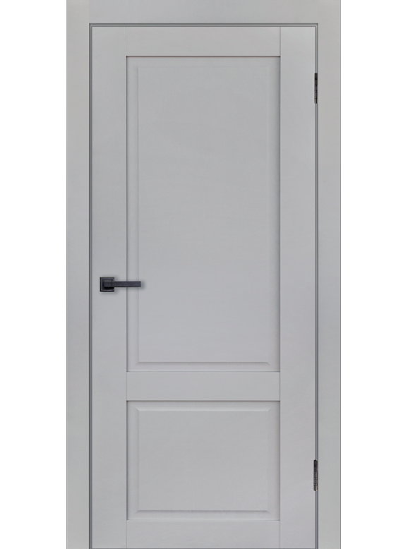 Дверь Classic 02 Серый WOOD RAF