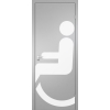 Финская дверь NEOGREEN disabled people (серая)