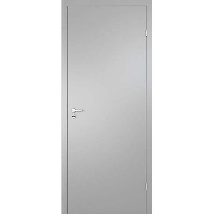 Финская межкомнатная дверь с четвертью серая