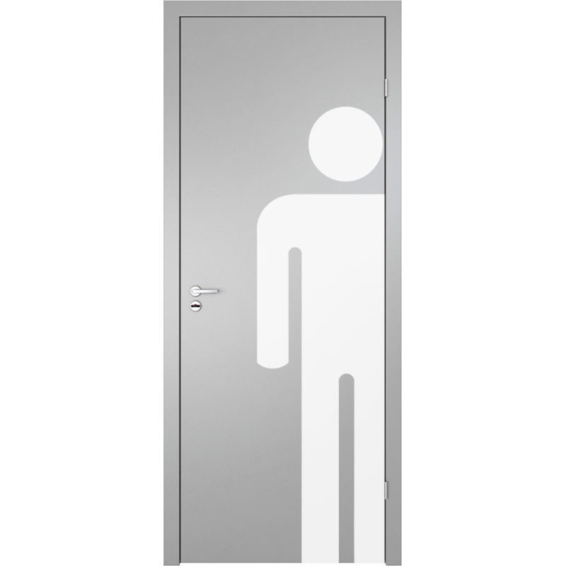 Финская дверь NEOGREEN MEN(серая)