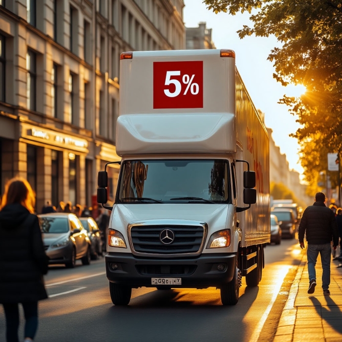 Скидка 5% на доставку по России — с 1 по 30 июня!