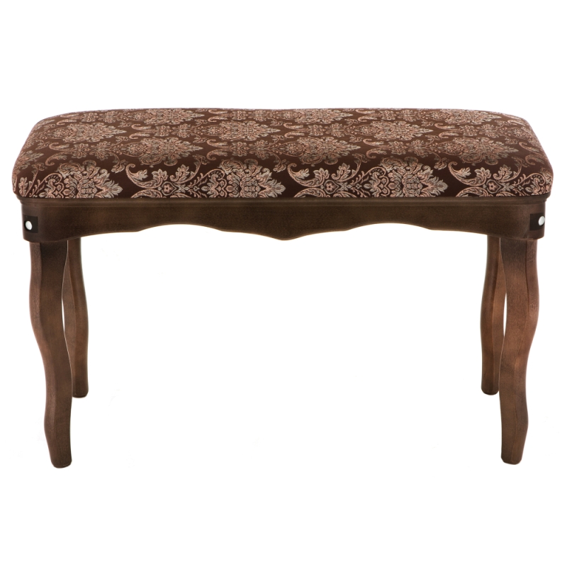 Банкетка Амадео орех / шоколад