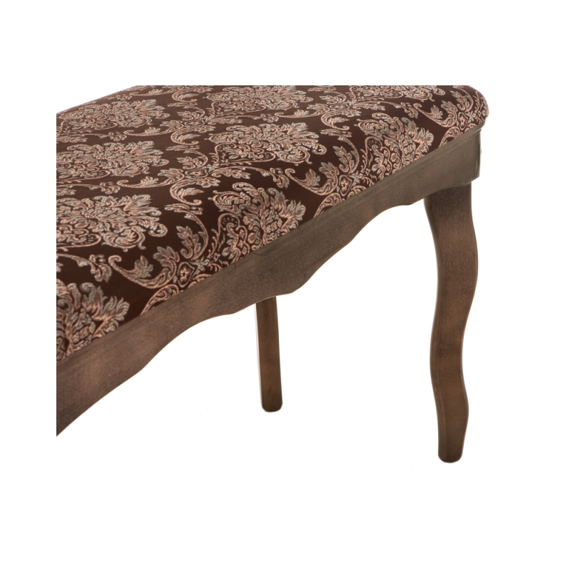 Банкетка Амадео орех / шоколад