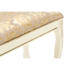 Банкетка  Валентино патина золото / бежевый