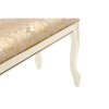 Банкетка  Валентино патина золото / бежевый