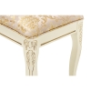Банкетка  Валентино патина золото / бежевый