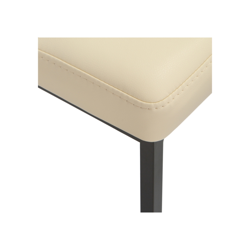 Банкетка Дион кожзам d1 / черный матовый