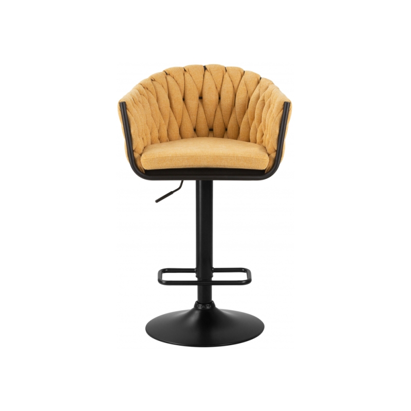 Барный стул 9690-LM Leon желтый / черный