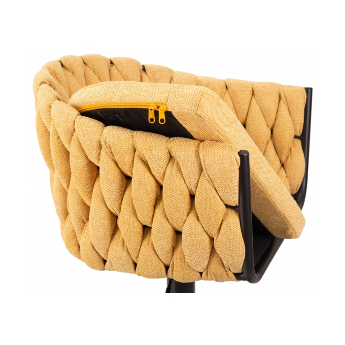 Барный стул 9690-LM Leon желтый / черный