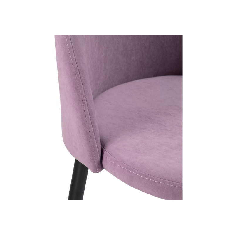 Барный стул Амизуре лавандовый / черный матовый