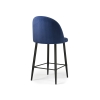 Барный стул Амизуре темно-синий / черный матовый