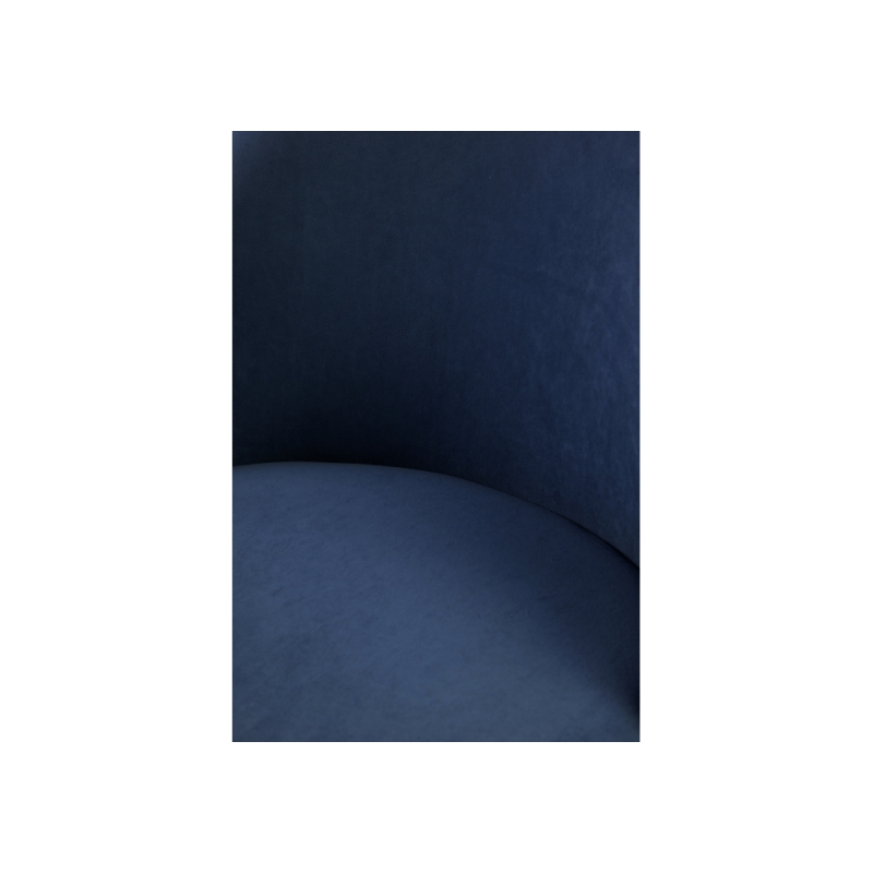 Барный стул Амизуре темно-синий / черный матовый