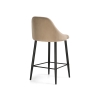 Барный стул Джама бежевый / черный матовый