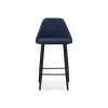 Барный стул Джама темно-синий / черный матовый