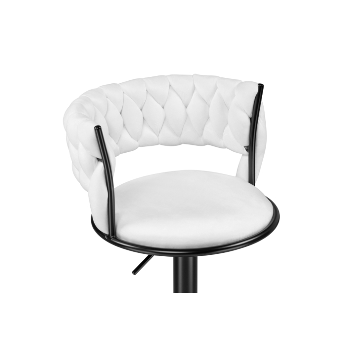 Барный стул Lotus white / black