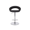Барный стул Oazis black / chrome