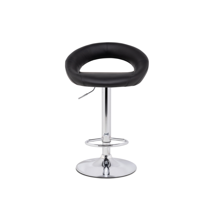 Барный стул Oazis black / chrome