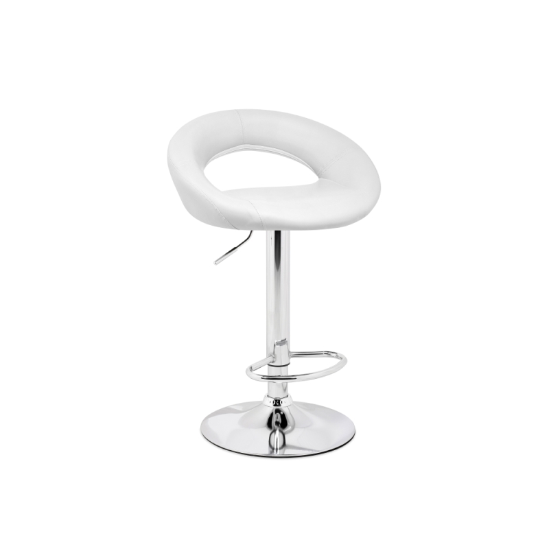 Барный стул Oazis white / chrome