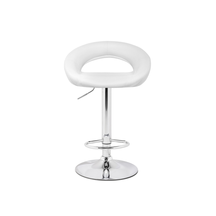 Барный стул Oazis white / chrome