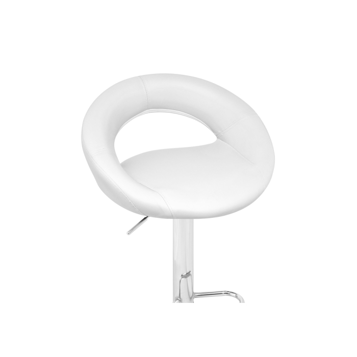 Барный стул Oazis white / chrome
