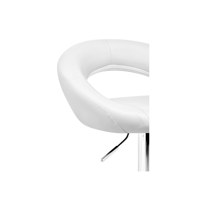Барный стул Oazis white / chrome
