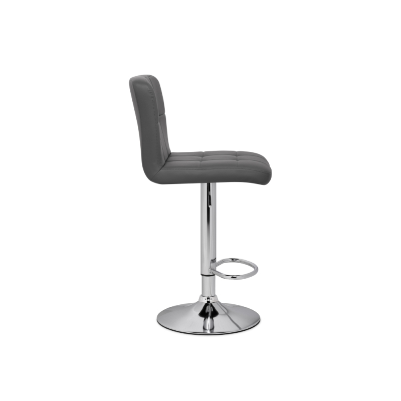 Барный стул Paskal gray / chrome