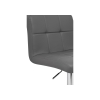 Барный стул Paskal gray / chrome