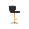 Барный стул Porch black / golden
