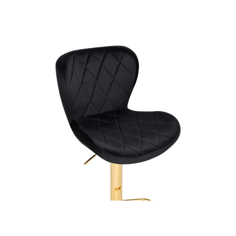Барный стул Porch black / golden