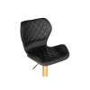 Барный стул Porch gold / black