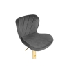 Барный стул Porch dark gray / golden