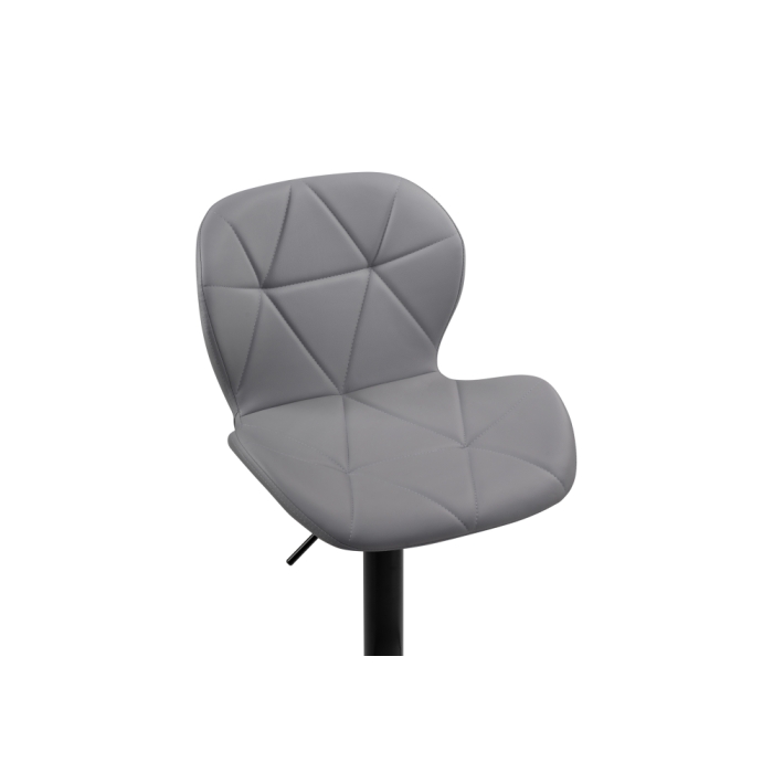 Барный стул Trio light gray / black