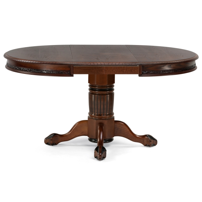 Стол деревянный Альфред орех / коричневая патина