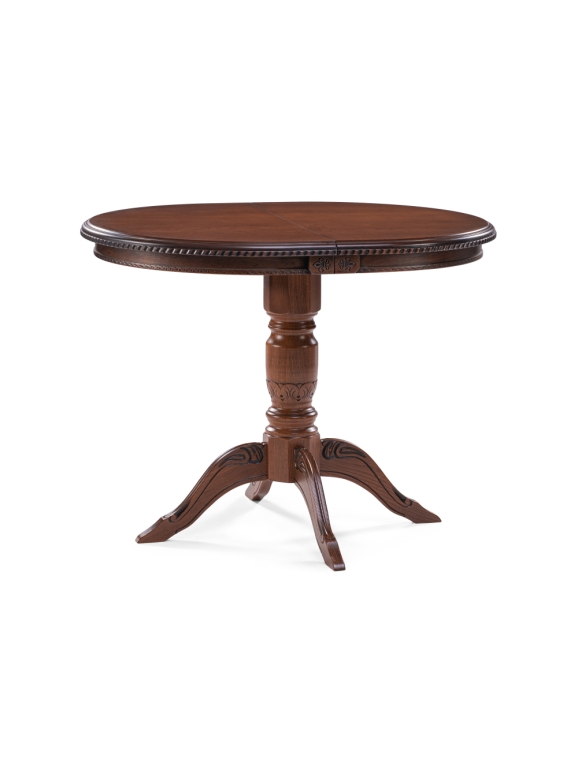 Деревянный стол Аллофан 100(130)х81х77 орех миланский