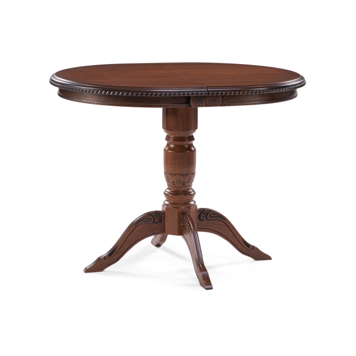 Деревянный стол Аллофан 100(130)х81х77 орех миланский