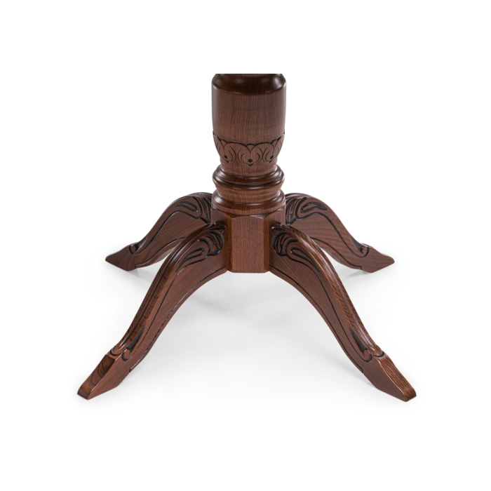 Деревянный стол Аллофан 100(130)х81х77 орех миланский