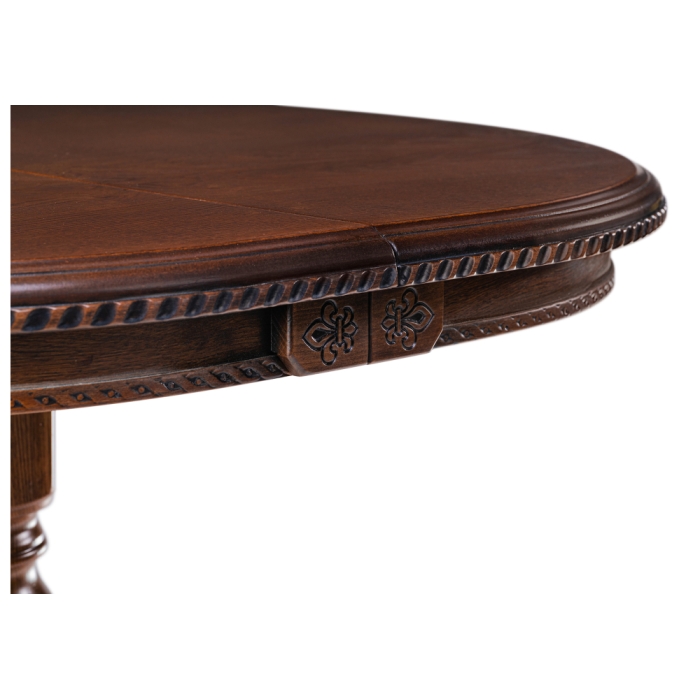 Деревянный стол Аллофан 100(130)х81х77 орех миланский