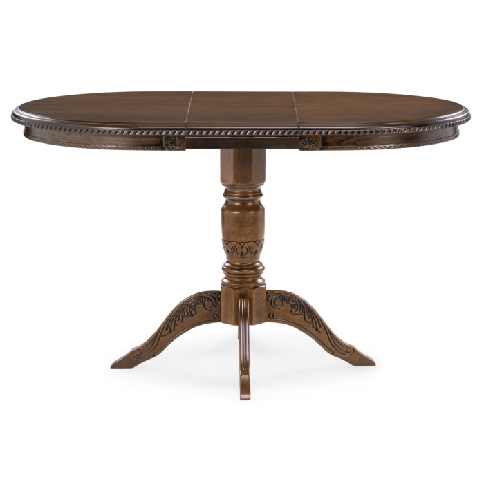 Деревянный стол Аллофан 100(130)х81х77 орех / орех