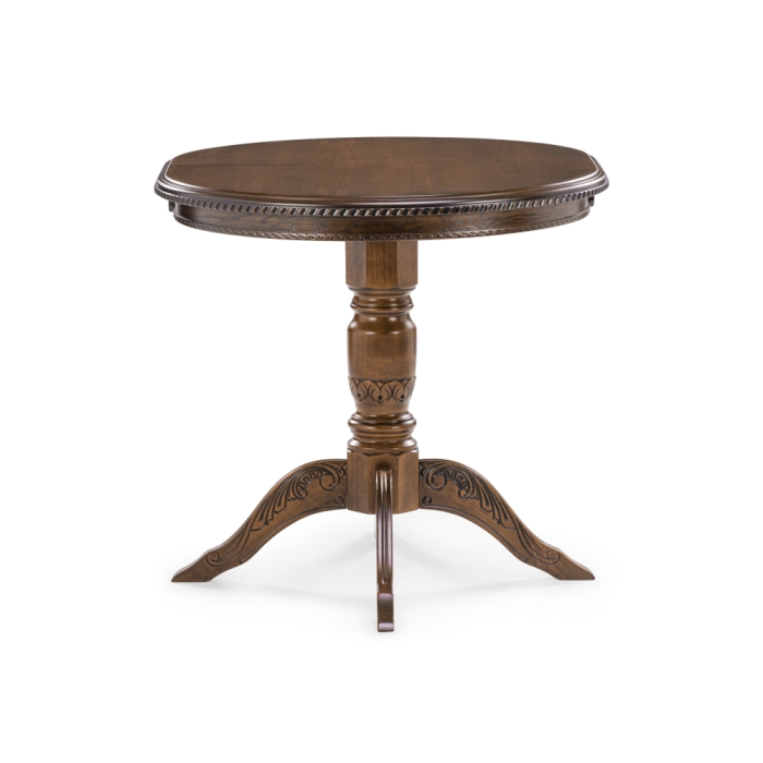 Деревянный стол Аллофан 100(130)х81х77 орех / орех