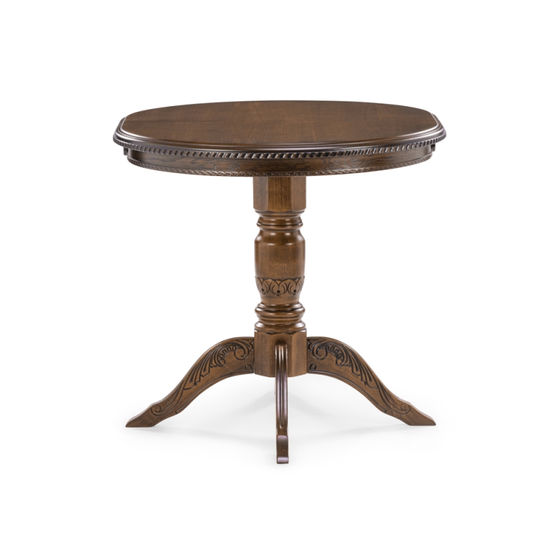 Деревянный стол Аллофан 100(130)х81х77 орех / орех