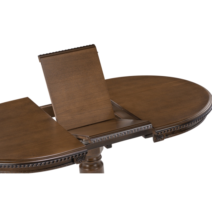 Деревянный стол Аллофан 100(130)х81х77 орех / орех